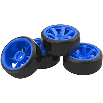 Amazon.com: ShareGoo 4PCS/Set 1/10 Drift Car Tires,62mm Hard